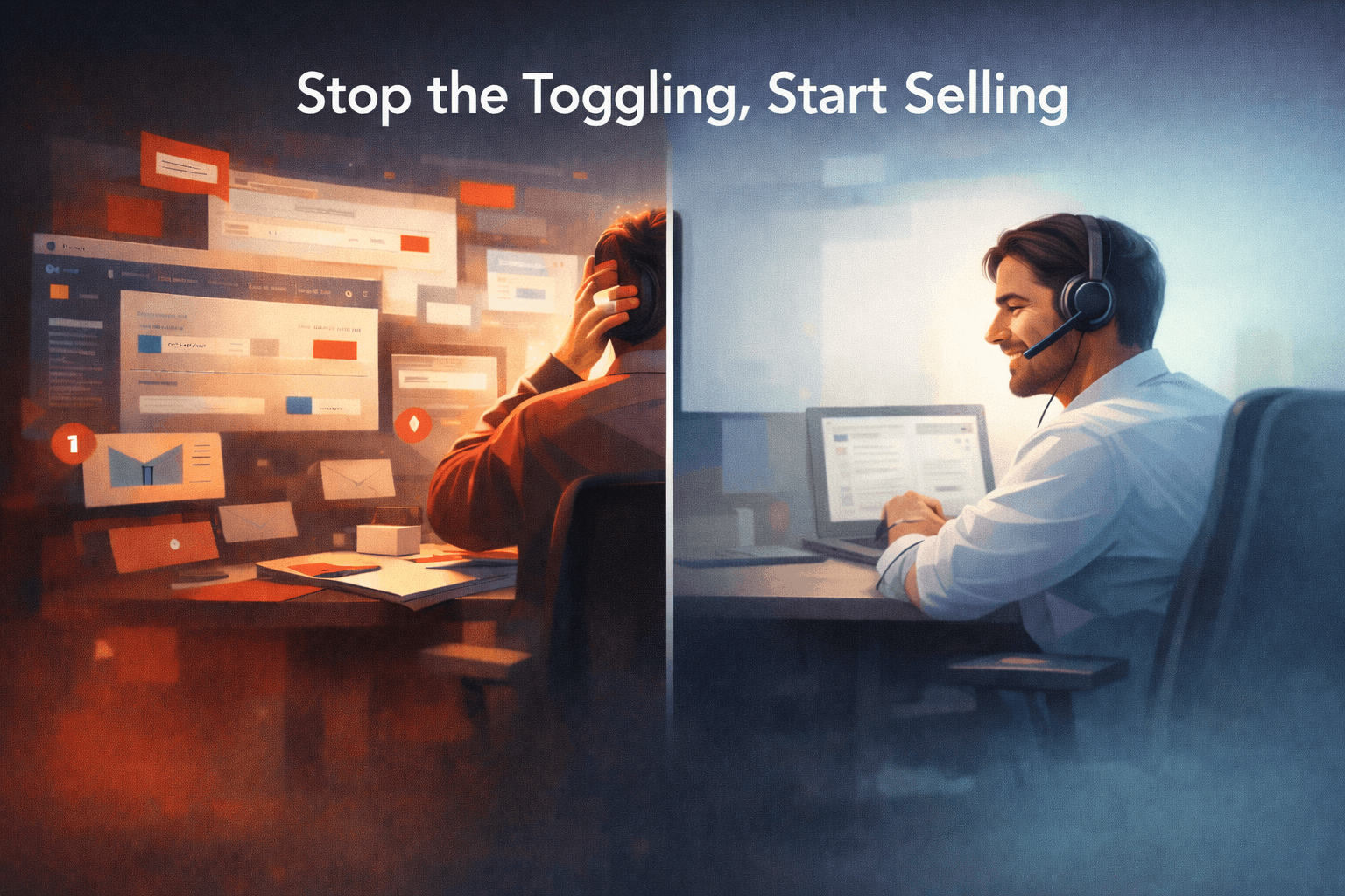 Stop the toggling, start selling